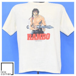 1985 Rambo First Blood II Sylvester Stallone Shirt