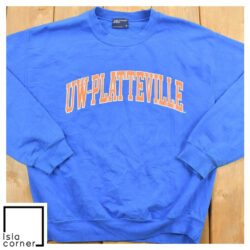 1990s Vintage UW Platteville College Sweatshirt