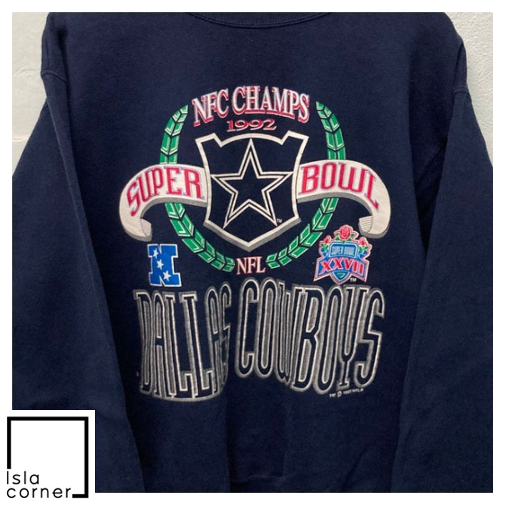 1992 Dallas Cowboys Super Bowl XXXVII Vintage NFL Sweatshirt 1992 Dallas Cowboys Super Bowl XXXVII Vintage NFL Sweatshirt