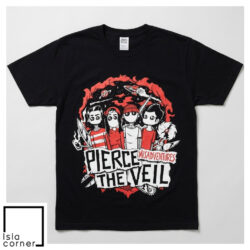 2016 Pierce The Veil Misadventures Tour Flat Lay