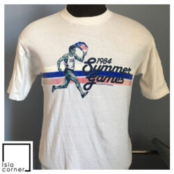 80s Vintage 1984 Summer Games Olympics Los Angeles USA United States Of America T Shirt