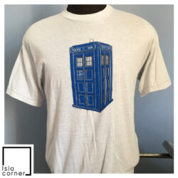 80s Vintage Doctor Who 1982 BBC TV Tardis T Shirt