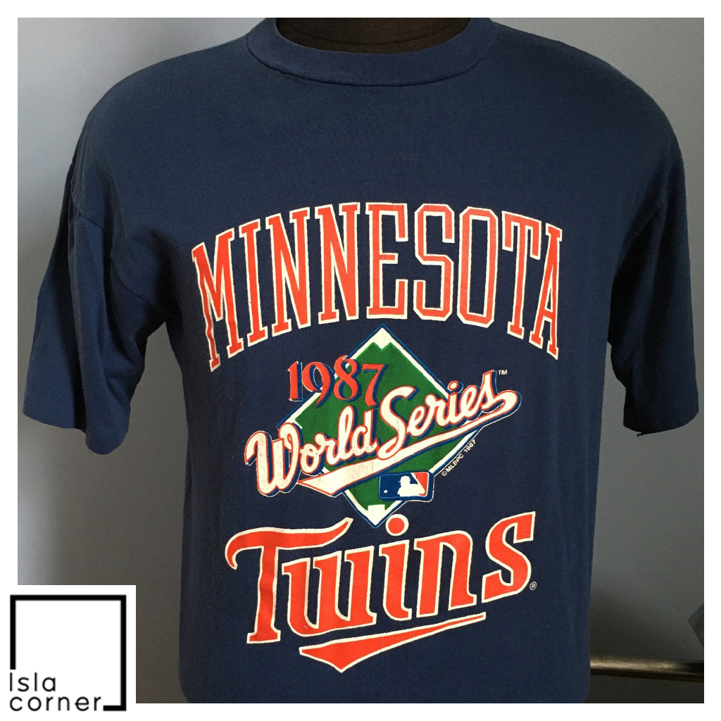 80s Vintage Minnesota Twins World Series 1987 Champions MLB Baseball T Shirt 80s Vintage Minnesota Twins World Series 1987 Champions MLB Baseball T Shirt