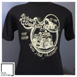 80s Vintage Richard Dawson's Toy Shop Parts & Accessories 1981 Monster Trucks Motorcycles Shirt