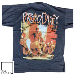 Vintage '90s Prodigy The Fat of The Land Crab Shirt 2 90s Prodigy Vintage Shirt Back