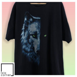 90s Vintage Wolf Eyes Shirt