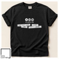 BTS World Tour Arirang Concert T Shirt
