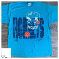 Charlotte Hornets Zubaz Shirt 90's Vintage Basketball NBA