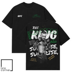 Conor McGregor UFC King Boxy T Shirt