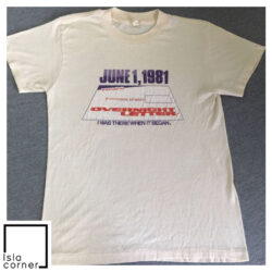FEDEX Shirt 1981 Vintage 80s Federal Express I Was There When It All Began