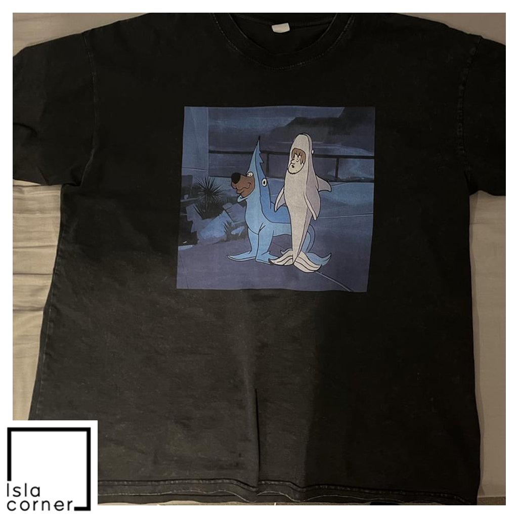 Funny Shaggy & Scooby Doo in Fish Costumes Shirt Funny Shaggy & Scooby Doo in Fish Costumes Shirt