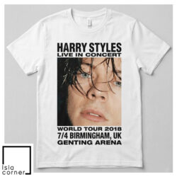 Harry Styles 2018 World Tour Birmingham UK Shirt