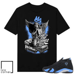 Jordan 14 Black University Count Your Blessings Shirt
