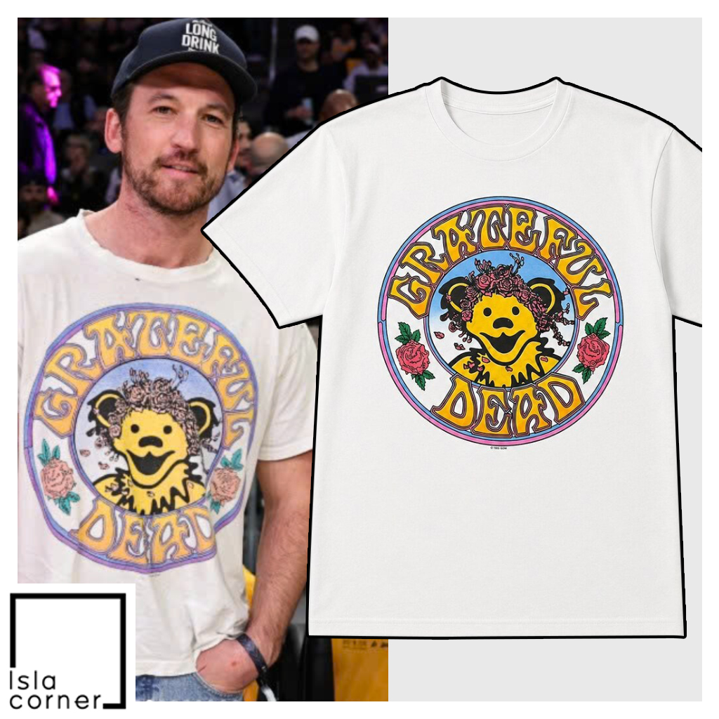 Lakers 2026 Playoffs Game 4 Miles Teller Grateful Dead Shirt Lakers 2026 Playoffs Game 4 Miles Teller Grateful Dead Shirt