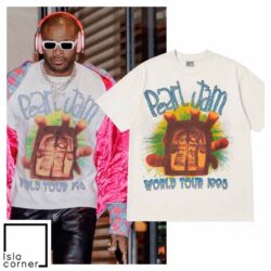 PJ Tucker Pearl Jam 1995 World Tour Shirt