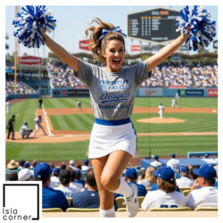 Property Of Los Angeles Dodgers Cheerleader