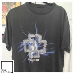 All Reviews 5 Rammstein Band Vintage 90s 2 SIDED Shirt Front