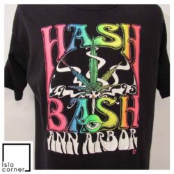 Vintage 00s Ann Arbor Hash Bash Michigan Shirt