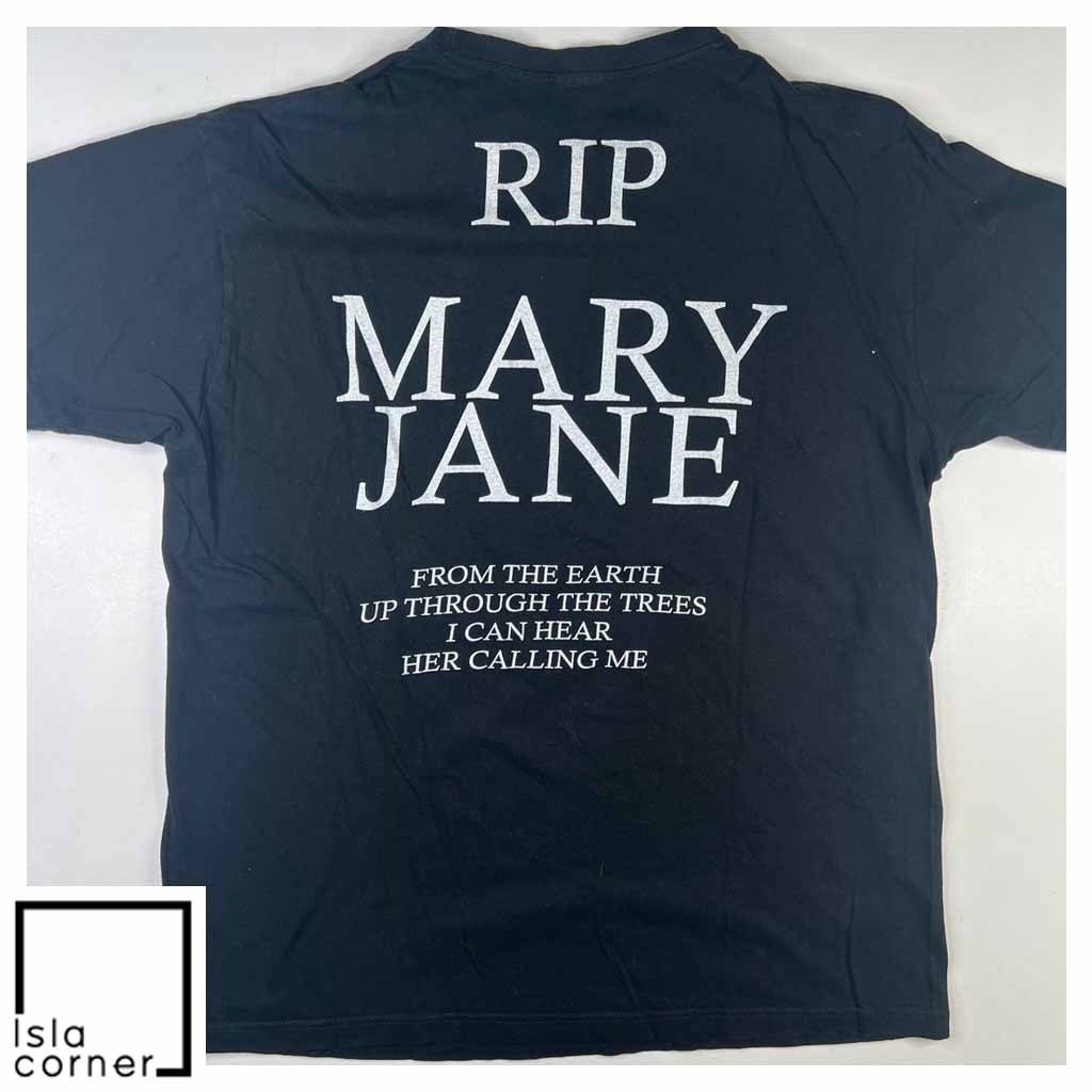 Vintage 00’s Megadeth Rip Mary Jane T Shirt Back Vintage 00’s Megadeth Rip Mary Jane T Shirt Back