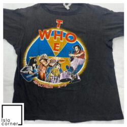 Vintage 1979 THE WHO Maximum R 'N' B Tour Madison Square Garden Shirt Front