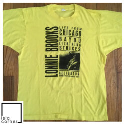 Vintage 1980s Lonnie Brooks Live From Chicago Shirt