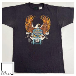 Vintage 1985s Harley Davidson By 3D Emblem Shirt
