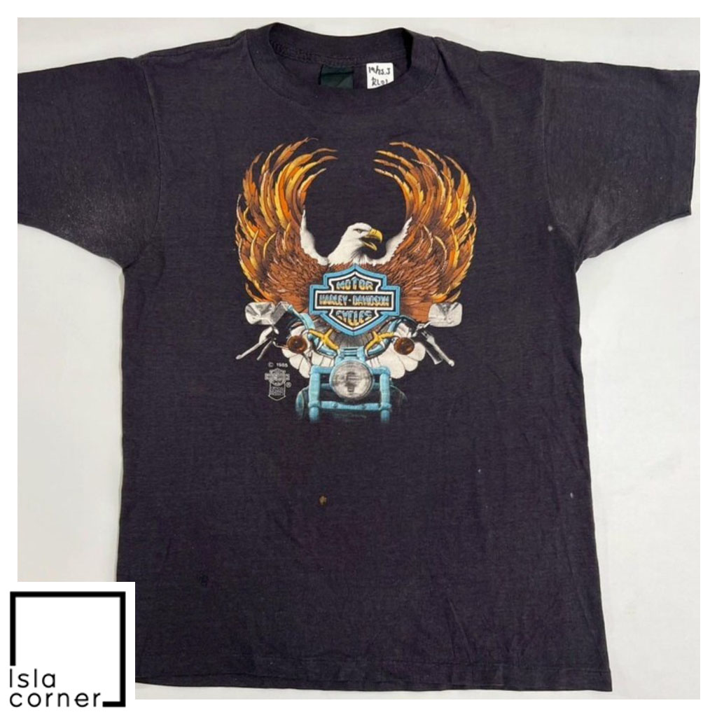 Vintage 1985s Harley Davidson By 3D Emblem Shirt Vintage 1985s Harley Davidson By 3D Emblem Shirt
