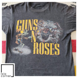 Vintage 1987 Guns N' Roses Was Here Tour Shirt
