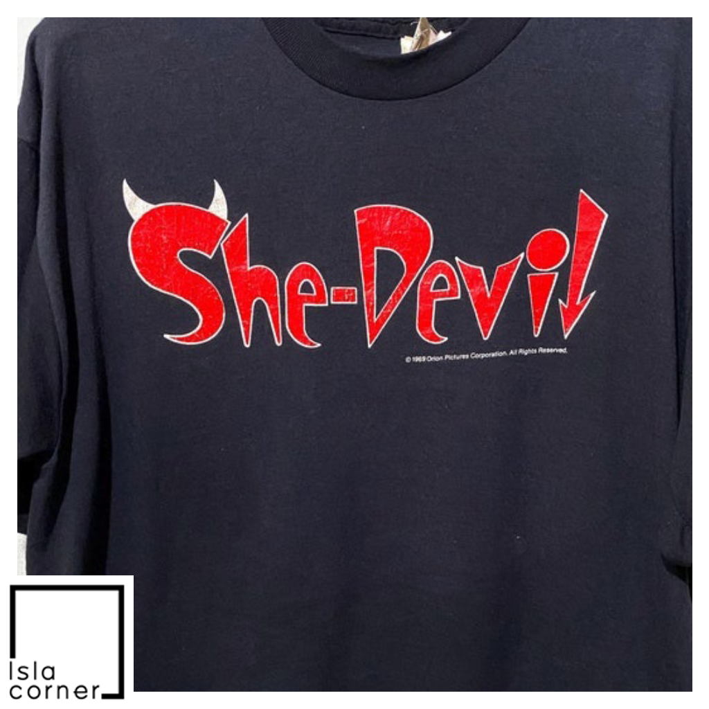Vintage 1989 She Devil Movie Shirt Vintage 1989 She Devil Movie Shirt
