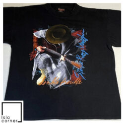 Vintage 1989 Stevie Ray Vaughan In Step Tour Shirt Front