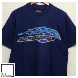 Vintage 1990 Harley Davidson LA California Shirt Front