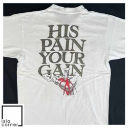 Vintage 1990 Lord’s Gym Bench Press This T Shirt Back