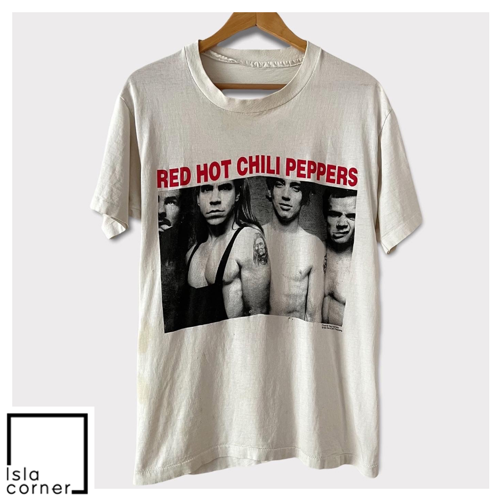 Vintage 1990 Red Hot Chili Peppers William Hames Shirt Front Vintage 1990 Red Hot Chili Peppers William Hames Shirt Front