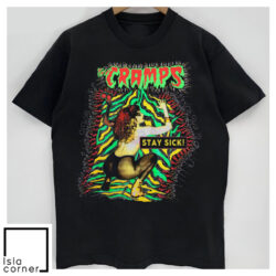 All Reviews 20 Vintage 1990 The Cramps Stay Sick Shirt