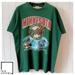 Vintage 1990s Minnesota Wild NHL Hockey Brand Of Hockey Shirt