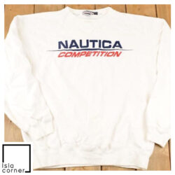 Vintage 1990s Nautica Competition Embroidered Sweatshirt