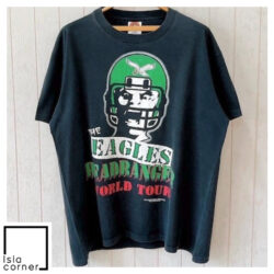 Vintage 1990s Philadelphia Eagles NFL Headbangers Tour Shirt