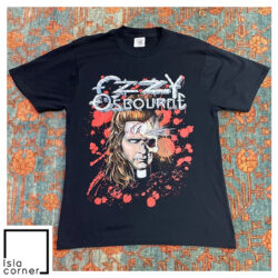 Vintage 1991 Ozzy Osbourne Theatre Of Madness Tour Shirt Front