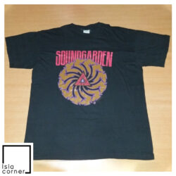 Vintage 1991 Soundgarden Badmotorfinger Tour 2 SIDED Shirt Front