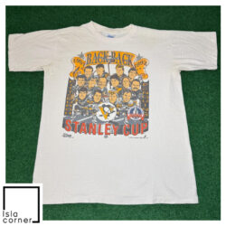 Vintage 1992 Pittsburgh Penguins Stanley Cup Back To Back Salem Shirt