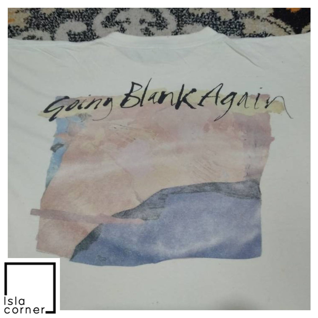 Vintage 1992 Ride Going Blank Again 2 SIDED Shirt Back Vintage 1992 Ride Going Blank Again 2 SIDED Shirt Back