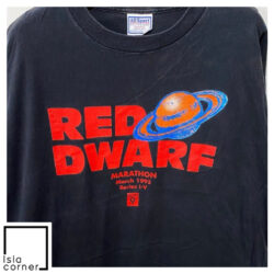 Vintage 1993 Red Dwarf Marathon KCTS 9 Shirt