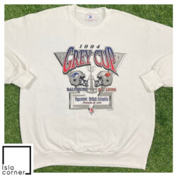 Vintage 1994 CFL Grey Cup Baltimore vs B C Lions Championship Football League Shirt