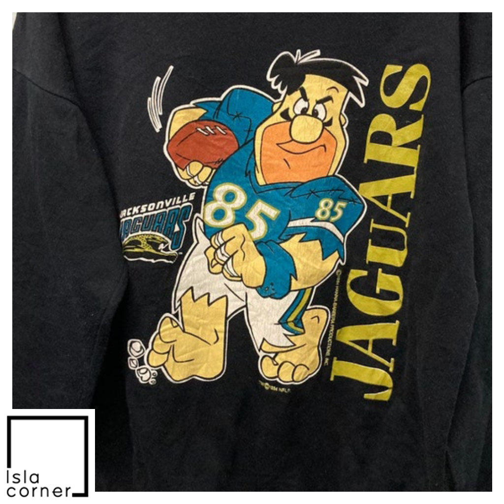 Vintage 1994 Jacksonville Jaguars Flintstones Sweatshirt Vintage 1994 Jacksonville Jaguars Flintstones Sweatshirt