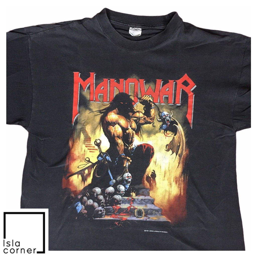 Vintage 1994 Achilles Agony and Ecstasy in Eight Parts Manowar Shirt Vintage 1994 Achilles Agony and Ecstasy in Eight Parts Manowar Shirt
