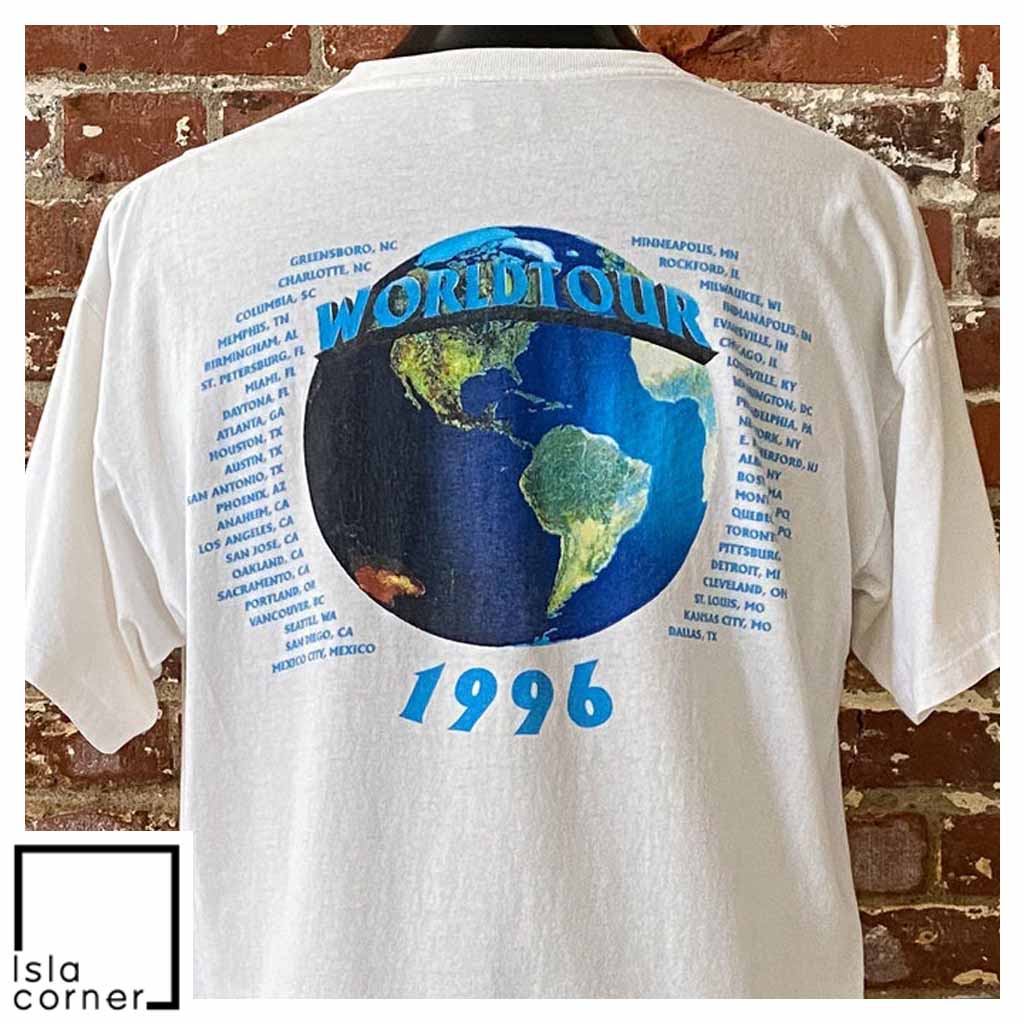 Vintage 1996 ACDC World Tour T Shirt Back Vintage 1996 ACDC World Tour T Shirt Back