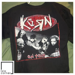 Vintage 1996 Korn 40 Ounce On Tour Back