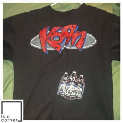 Vintage 1996 Korn 40 Ounce On Tour Front