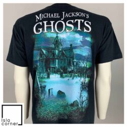 Vintage 1996 Michael Jackson Ghosts T Shirt Back