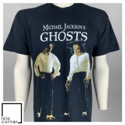 Vintage 1996 Michael Jackson Ghosts T Shirt Front